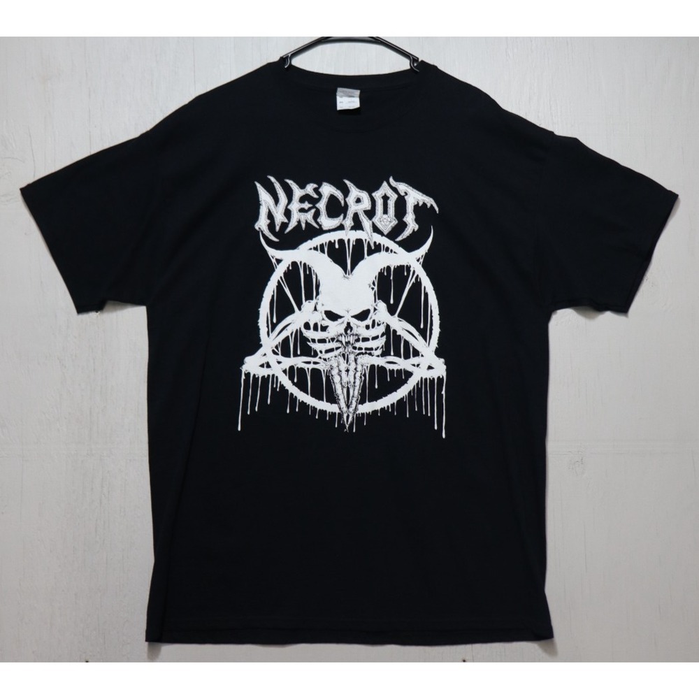 NECROT THE ABYSS T-shirt Size XL Thrash Death Metal Frozen Soul Vomitory FoLM